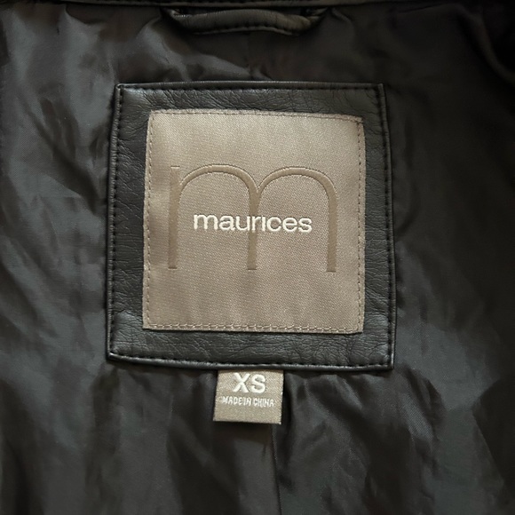 Black moto jacket - Picture 3 of 3